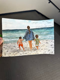 Custom Portrait Watercolor by L. Ashcraft Studio