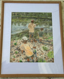 Custom Portrait Watercolor by L. Ashcraft Studio