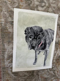 Custom Pet Watercolor by L. Ashcraft Studio