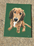 Custom Pet Acrylic by L. Ashcraft Studio